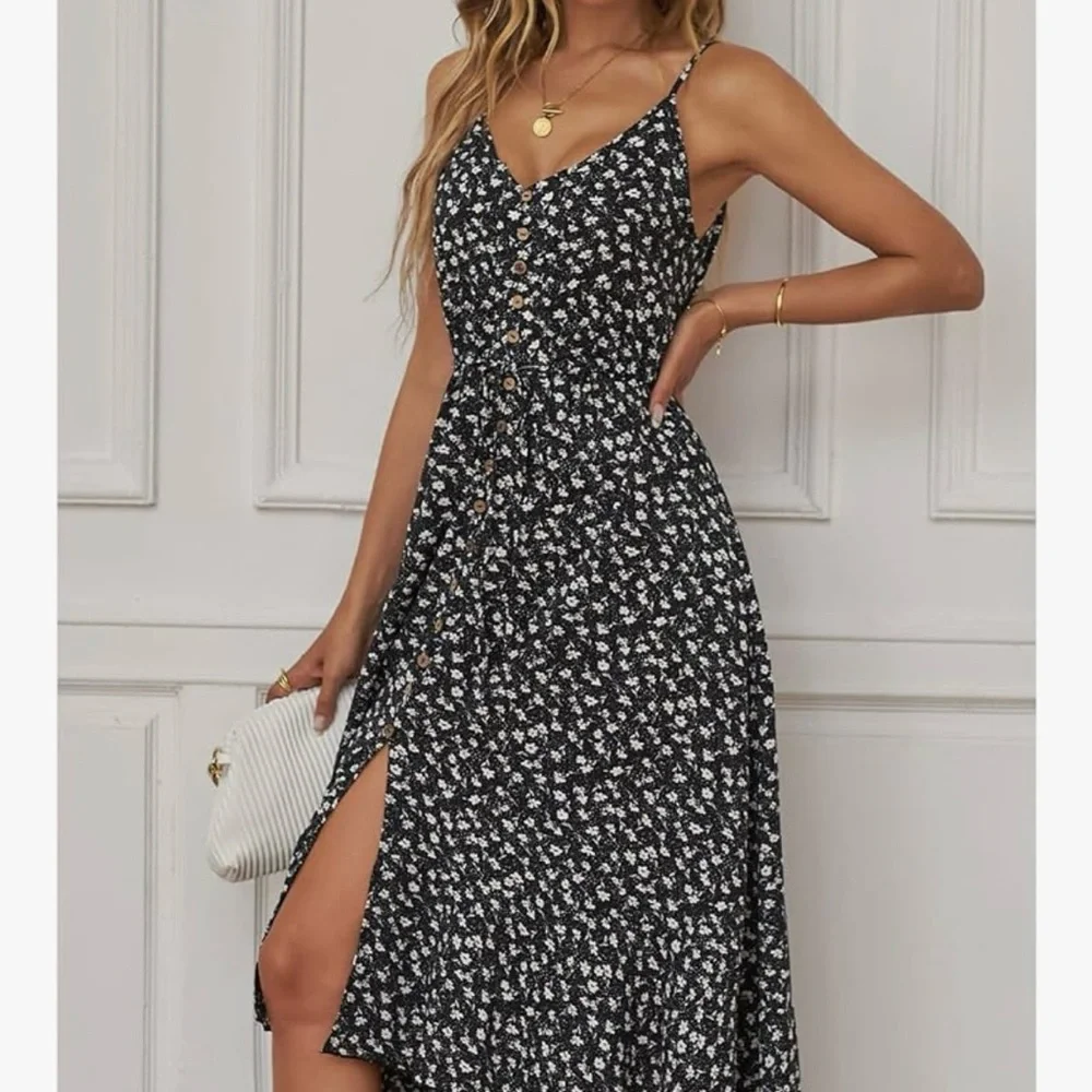 Floral Midi Dress - Picture 3 of 11